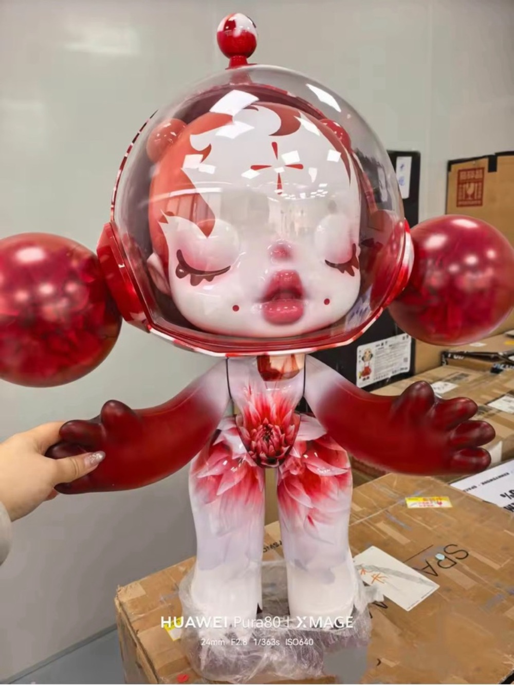 Skullpanda Flame Mika Ninagawa 1000%